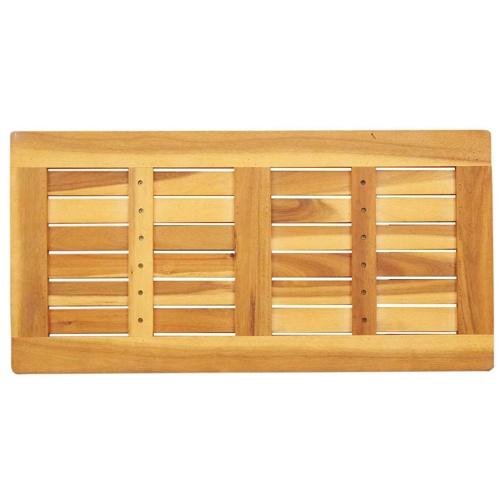 vidaXL Tischplatte Öl-Natur 80 x 40 x 2 cm Massivholz Akazie