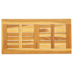 vidaXL Tischplatte Öl-Natur 80 x 40 x 2 cm Massivholz Akazie