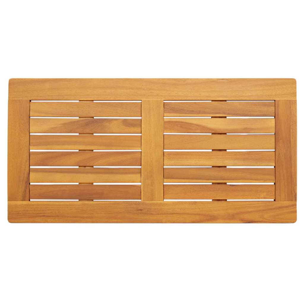 vidaXL Tischplatte Öl-Natur 80 x 40 x 2 cm Massivholz Akazie