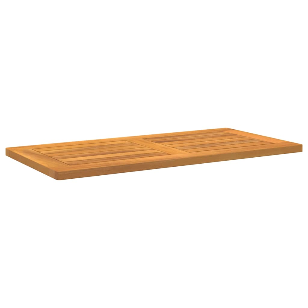 vidaXL Tischplatte Öl-Natur 80 x 40 x 2 cm Massivholz Akazie