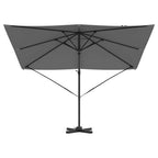 vidaXL Roma Parasol Anthrazit 286 x 284 x 265 cm