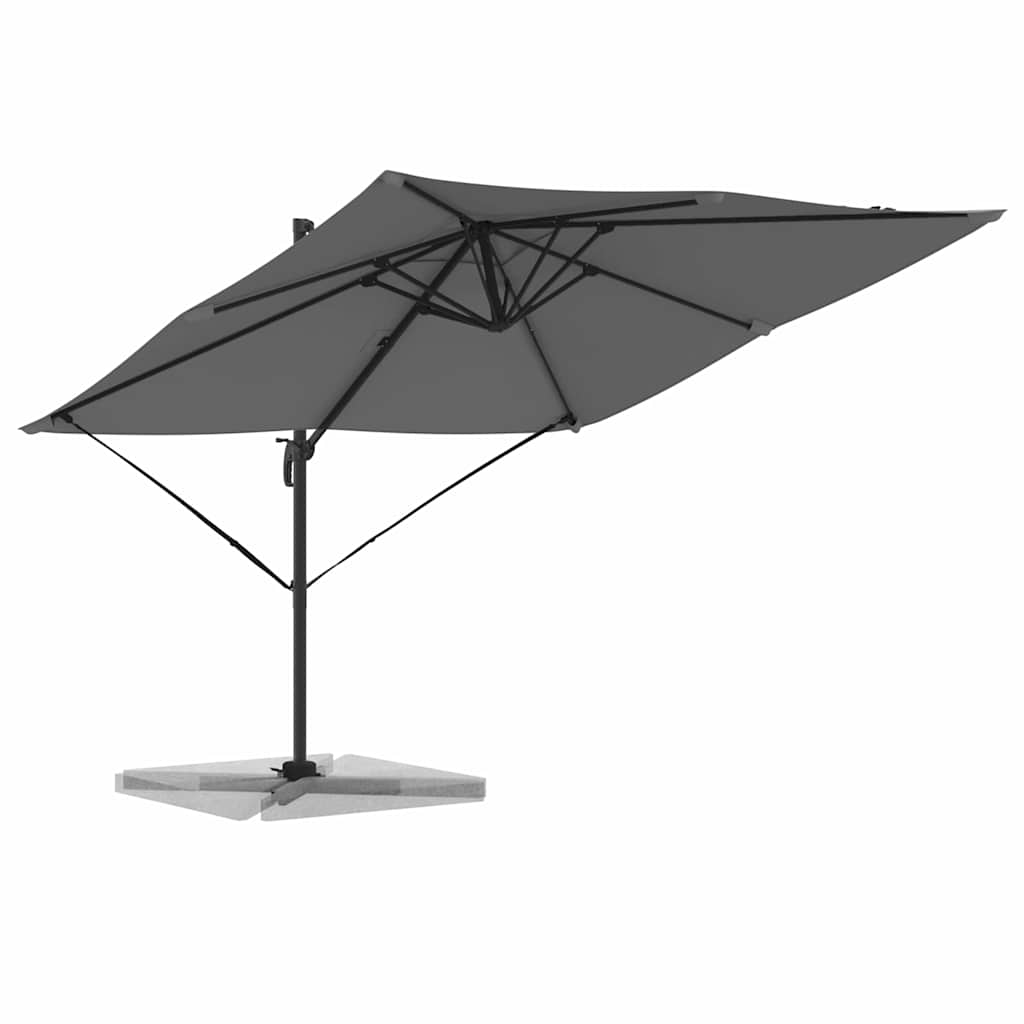vidaXL Roma Parasol Anthrazit 286 x 284 x 265 cm