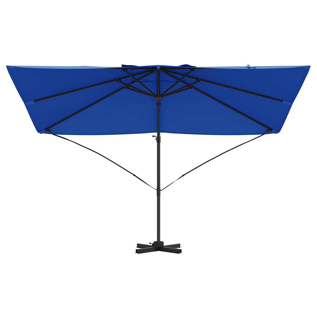 vidaXL Sonnenschirm Azurblau 351 x 250 x 260 cm