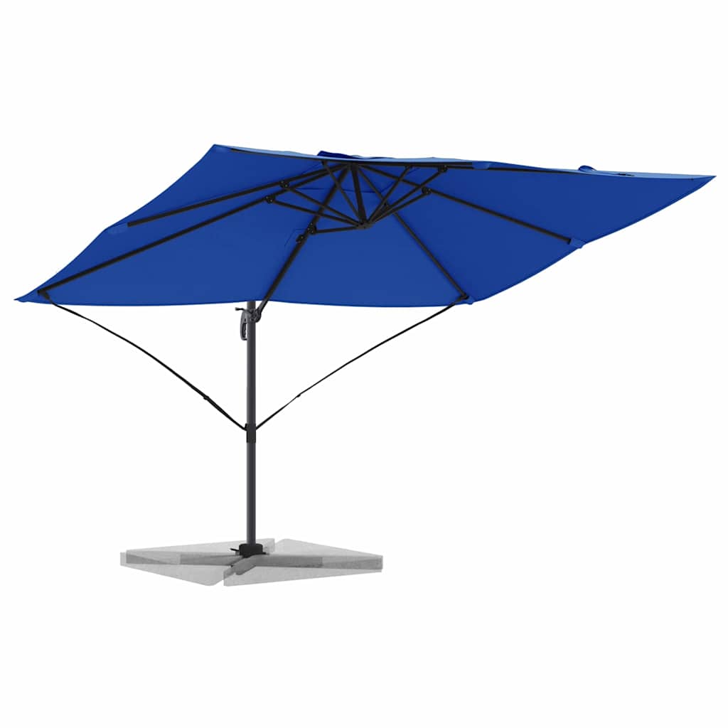 vidaXL Sonnenschirm Azurblau 351 x 250 x 260 cm