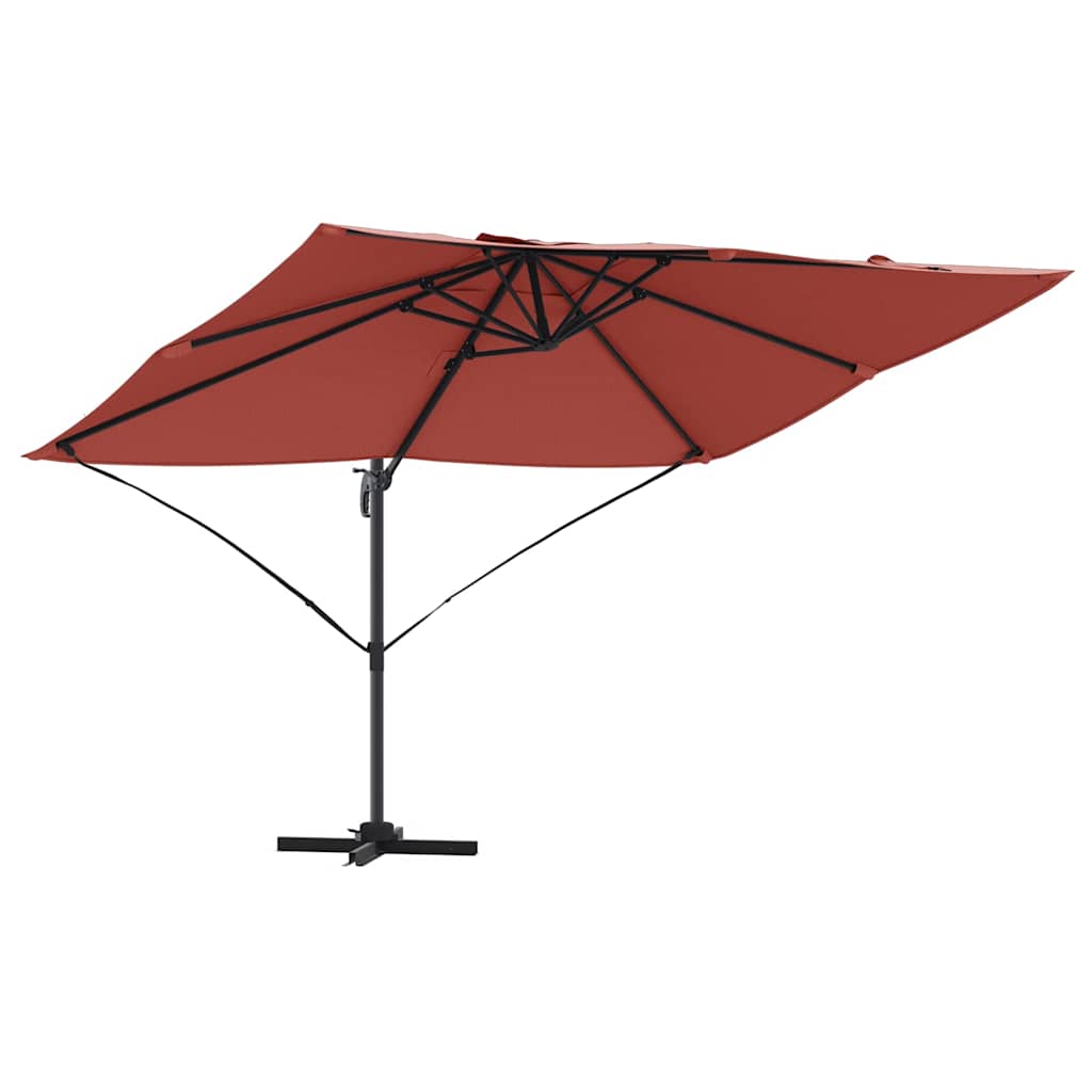 vidaXL Sonnenschirm Terrakotta 351 x 250 x 260 cm