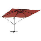 vidaXL Sonnenschirm Terrakotta 351 x 250 x 260 cm