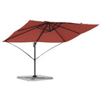 vidaXL Sonnenschirm Terrakotta 351 x 250 x 260 cm