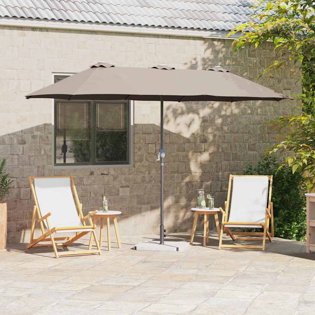 vidaXL Garten-Sonnenschirm Anthrazit 248 x 248 x 148 cm
