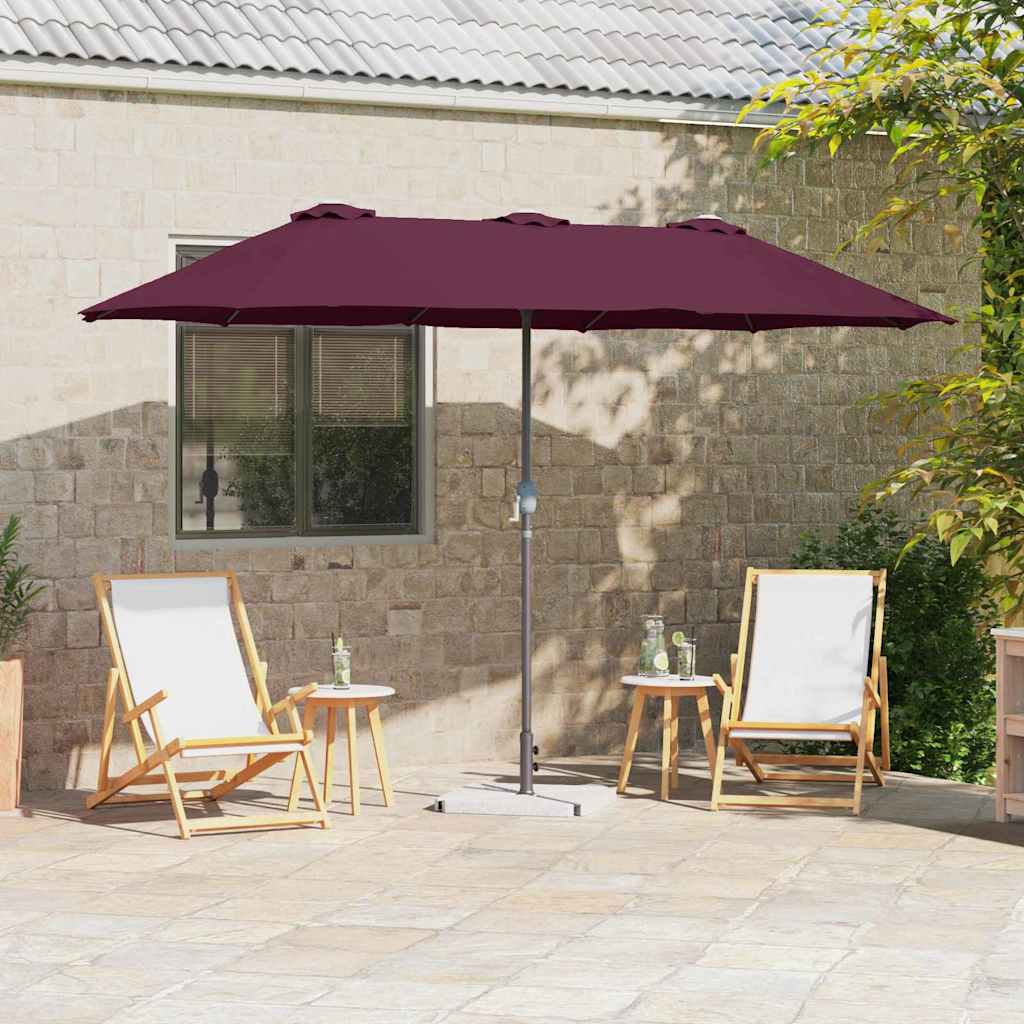vidaXL Garten-Sonnenschirm Anthrazit 248 x 248 x 148 cm