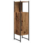 vidaXL Badezimmermöbel Set mit Speicher 4 pcs Braun 33 x 33 x 185.5 cm