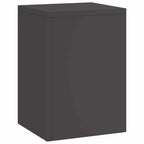 vidaXL Pflanzenständer 3 pcs Schwarz Stahl