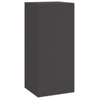 vidaXL Pflanzenständer 3 pcs Schwarz Stahl