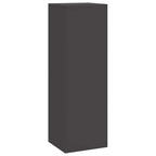 vidaXL Pflanzenständer 3 pcs Schwarz Stahl