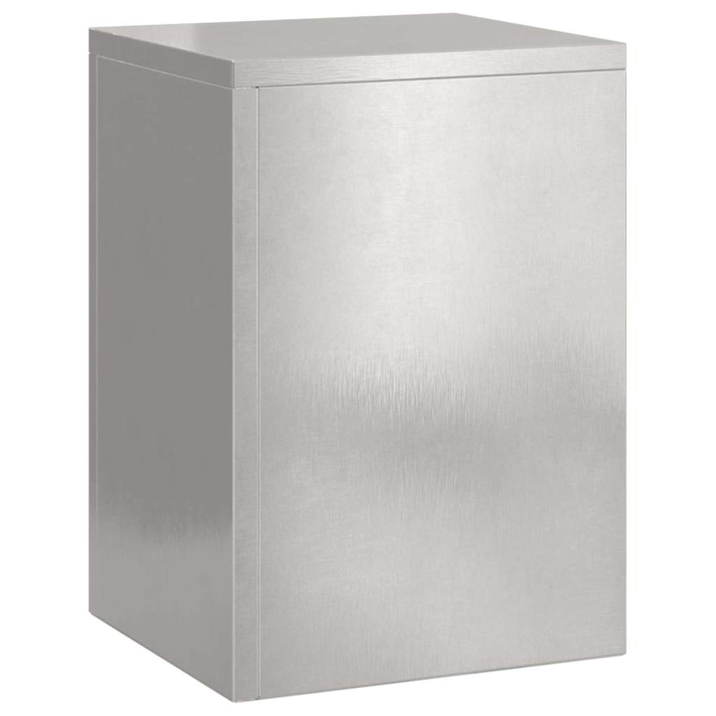 vidaXL Pflanzenständer 3 pcs Silber Edelstahl