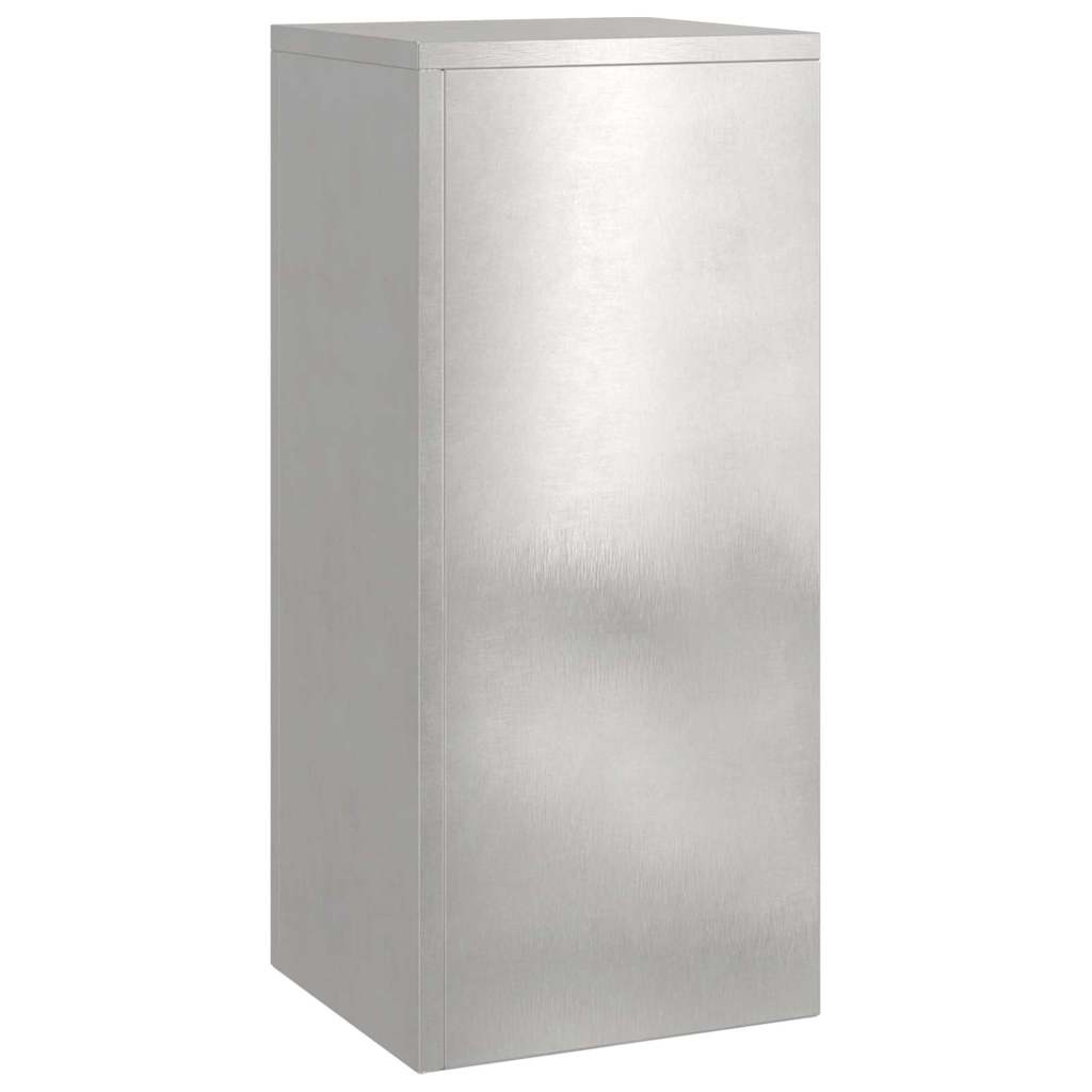 vidaXL Pflanzenständer 3 pcs Silber Edelstahl