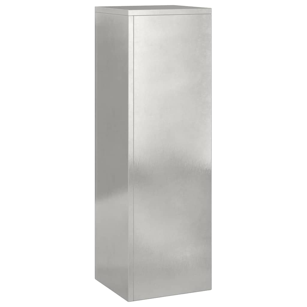 vidaXL Pflanzenständer 3 pcs Silber Edelstahl