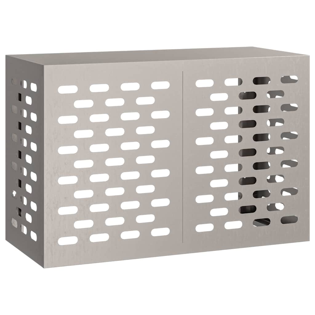 vidaXL Klimaanlagenabdeckung Rostig 90 x 40 x 60 cm Wetterfeststahl