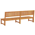 vidaXL Sonnenliege Öl-Natur 200 x 57 x 75cm Massivholz Akazie