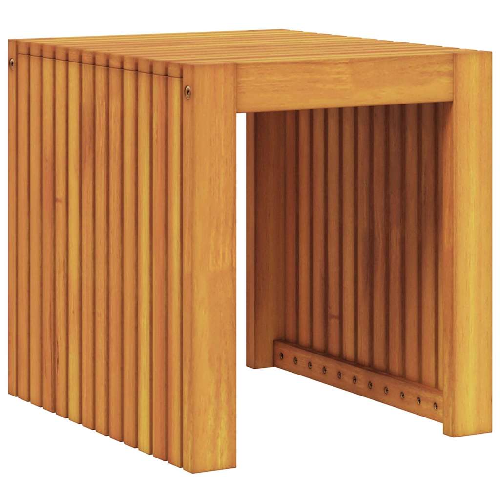 vidaXL Beistelltisch Öl-Natur 43 x 36 x 40 cm Massivholz Teak