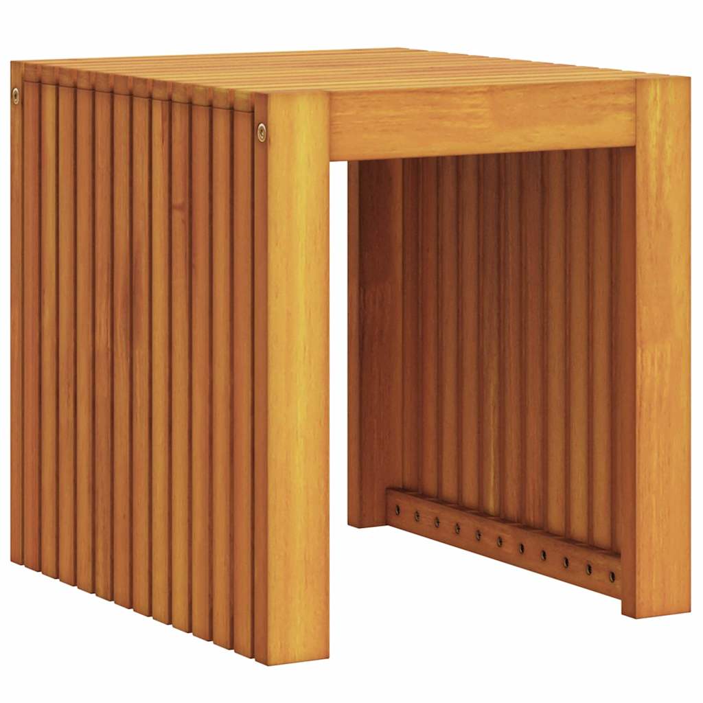 vidaXL Beistelltisch Öl-Natur 43 x 36 x 40 cm Massivholz Teak