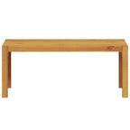vidaXL Bank Öl-Natur 110 x 30 x 45 cm Massivholz Teak