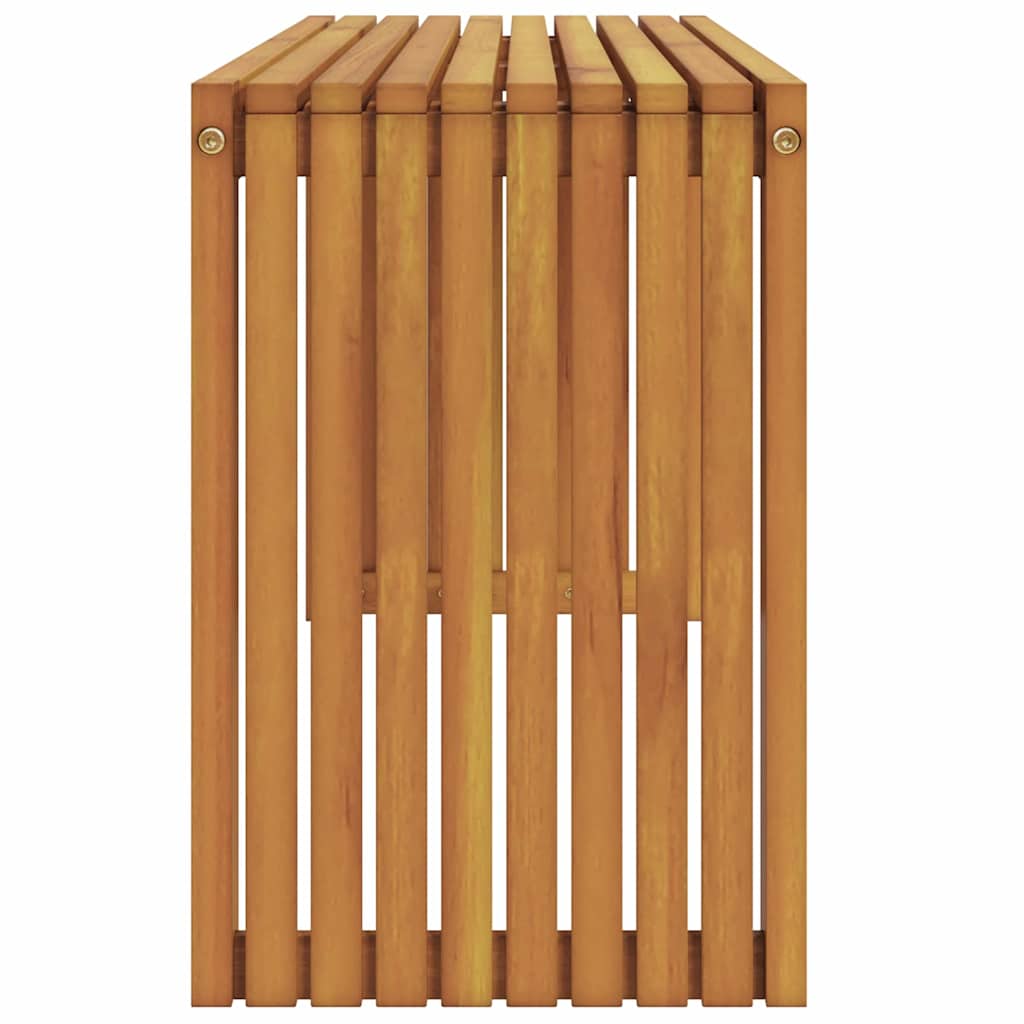 vidaXL Bank Öl-Natur 110 x 30 x 45 cm Massivholz Teak