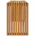 vidaXL Bank Öl-Natur 110 x 30 x 45 cm Massivholz Teak