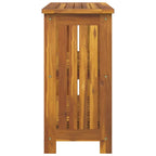 vidaXL Garten-Schrank mit Regal Natur 75 x 35 x 70cm Massivholz Akazie