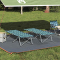 vidaXL Klapp Schlafbett fürs Camping 2 pcs Wald 194 x 62,5 x 42,5 cm