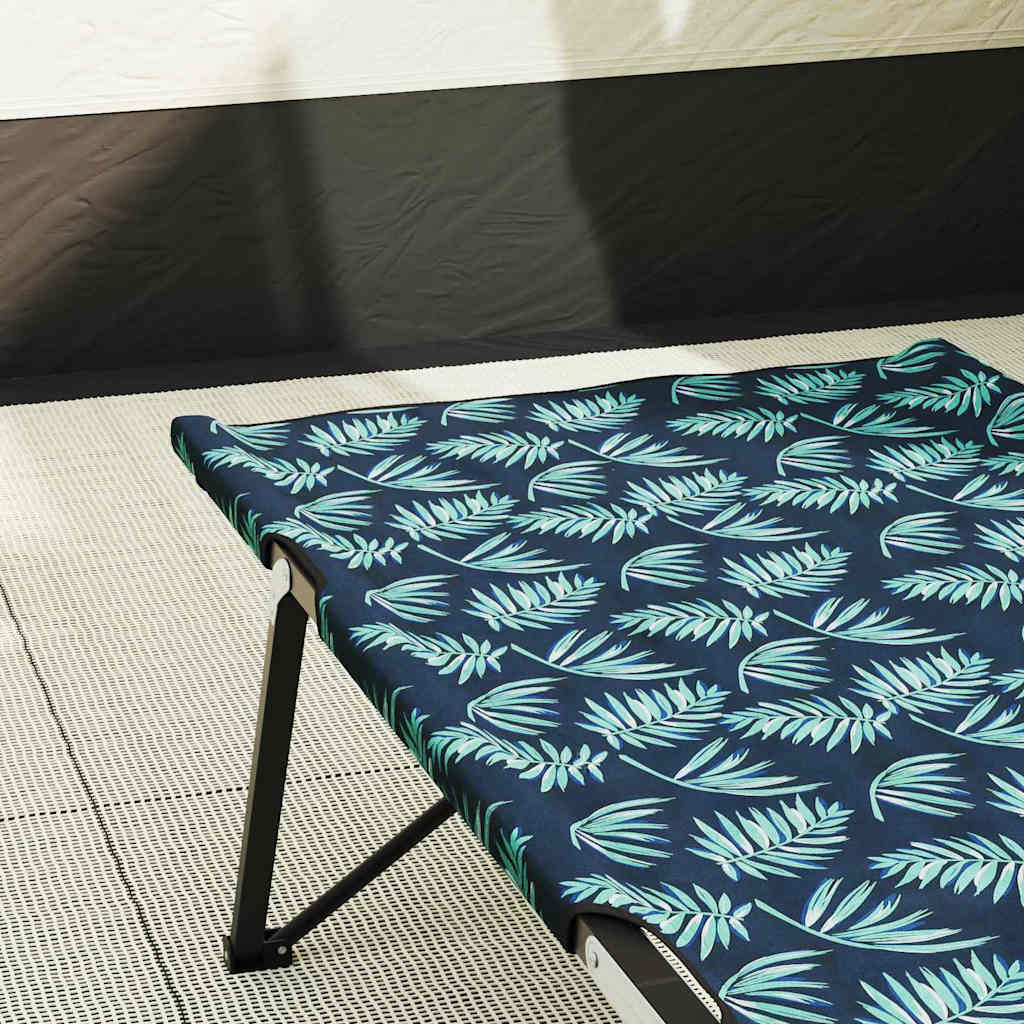 vidaXL Klapp Schlafbett fürs Camping Blatt 2 pcs Wald 206 x 76 x 74 cm