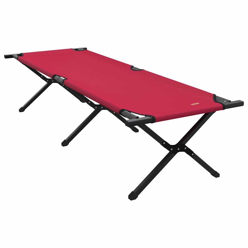 vidaXL Klapp Schlafbett fürs Camping Rot 193 x 69 x 45 cm Oxford-stoff