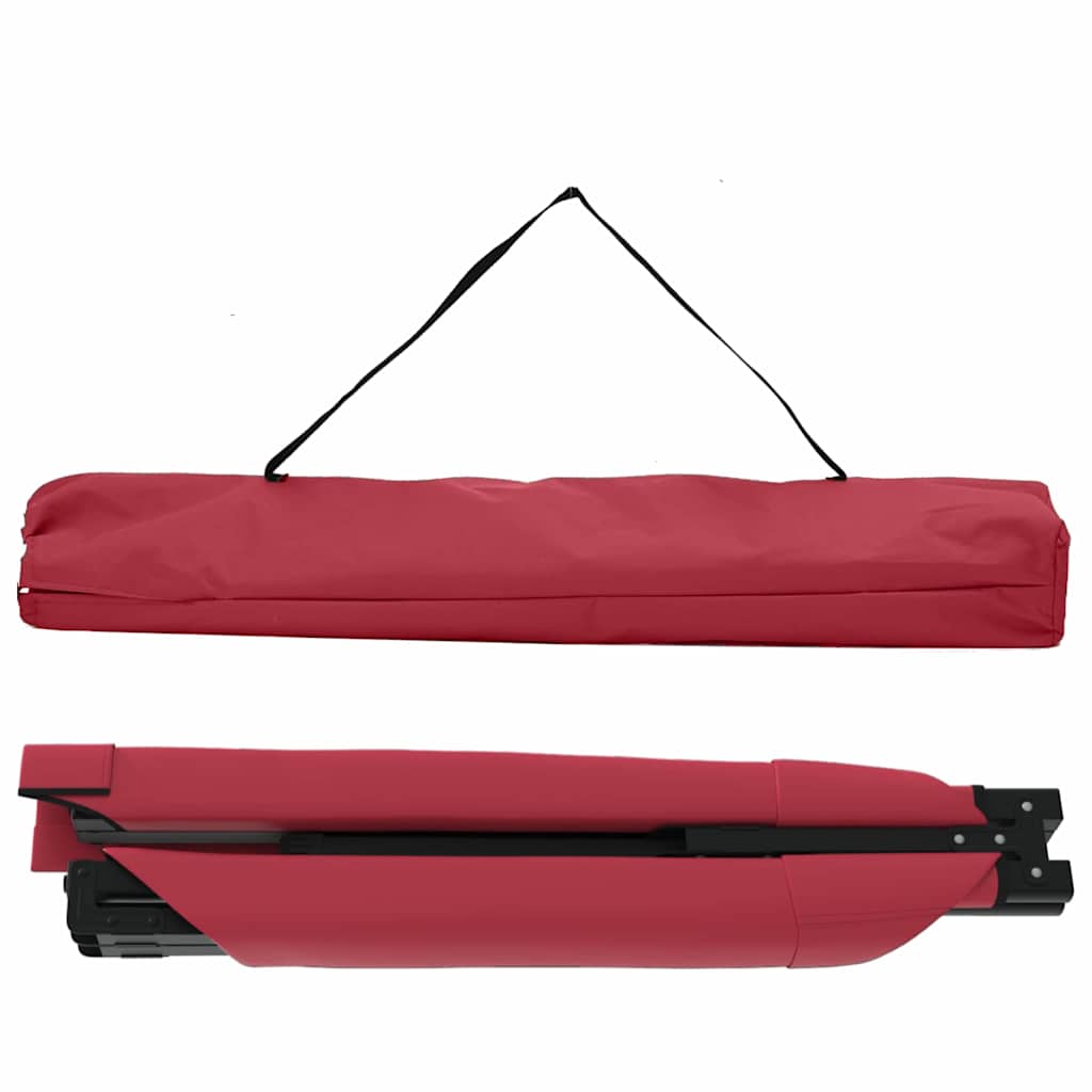 vidaXL Klapp Schlafbett fürs Camping Rot 193 x 69 x 45 cm Oxford-stoff