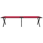 vidaXL Klapp Schlafbett fürs Camping Rot 193 x 69 x 45 cm Oxford-stoff