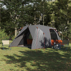 vidaXL Dome Zelt für 6 Personen Grau und Orange 500 x 314 x 206 cm