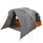 vidaXL Dome Zelt für 6 Personen Grau und Orange 500 x 314 x 206 cm