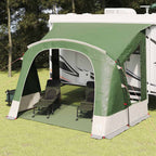 vidaXL Caravan Zelt für 3 Personen mit Dach Grün 330 x 252 x 245 cm