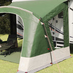 vidaXL Caravan-Zelt für 5 Personen mit Dach Grün 410 x 275 x 245 cm