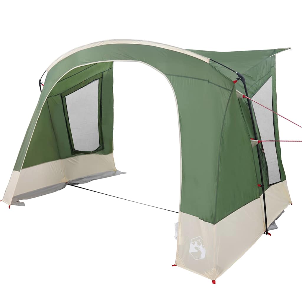 vidaXL Caravan-Zelt für 5 Personen mit Dach Grün 410 x 275 x 245 cm