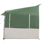 vidaXL Heckzelte für Wohnwagen Rechtwinklig Grün 352 x 250 x 240 cm