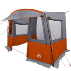 vidaXL Heckzelte für Wohnwagen Grau und Orange 352 x 250 x 240 cm