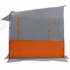 vidaXL Heckzelte für Wohnwagen Grau und Orange 352 x 250 x 240 cm