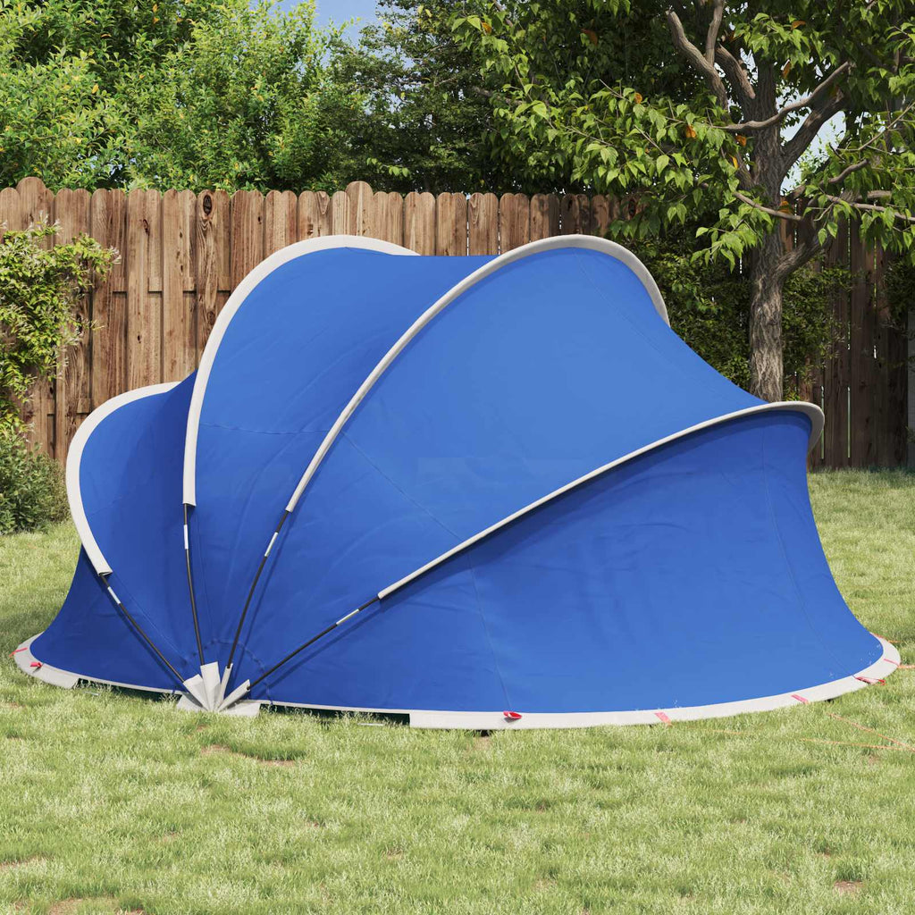 vidaXL Pool-Dome Grün 336 x 322 x 160 cm