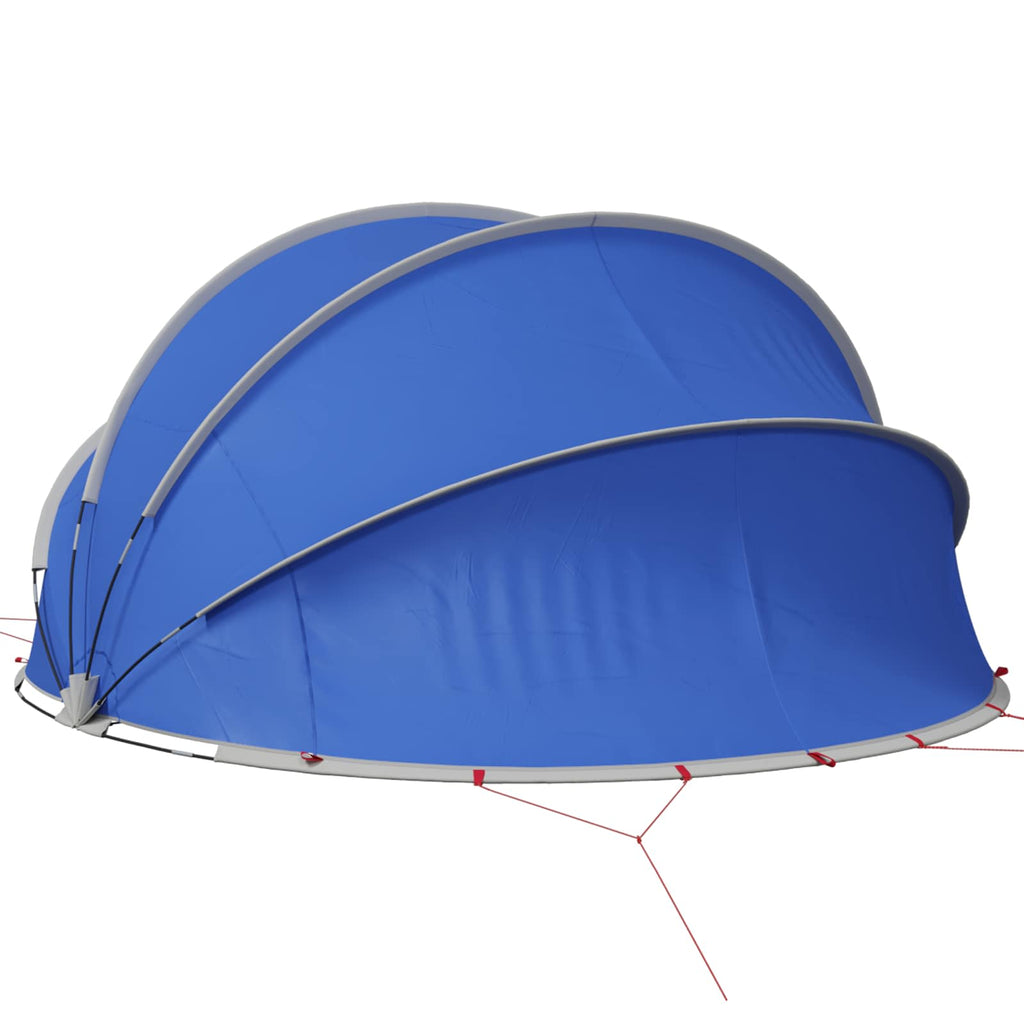 vidaXL Pool-Dome Grün 336 x 322 x 160 cm