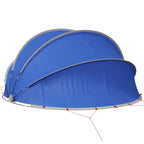 vidaXL Pool-Dome Grün 336 x 322 x 160 cm