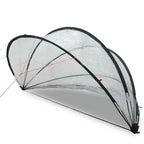 vidaXL Pool-Dome Transparent 336 x 322 x 160 cm PVC