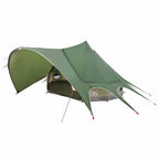 vidaXL Teepee Zelt für 3 Personen Grün und Grau 312 x 312 x 197 cm