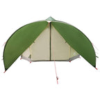 vidaXL Teepee Zelt für 9 Personen Grün und Grau 502 x 502 x 297 cm