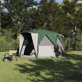 vidaXL Zelt für 6 Personen mit Dach Grün 425 x 396 x 222 cm