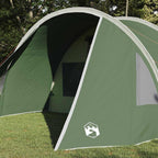 vidaXL Tunnelzelt für 5 Personen Grün und Weiß 805 x 405 x 211 cm