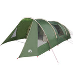 vidaXL Tunnelzelt für 5 Personen Grün und Weiß 805 x 405 x 211 cm